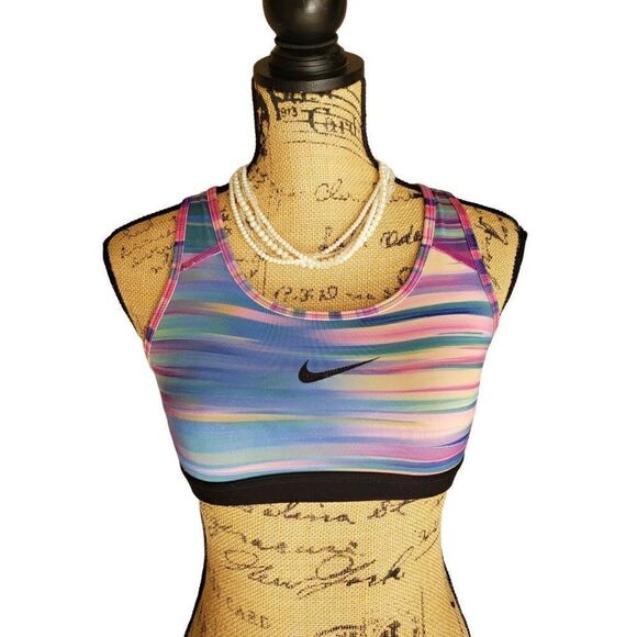 Nike Women's Sports Bra Small Dri Fit Racerback Medium Support Small NWOT - Picture 6 of 8